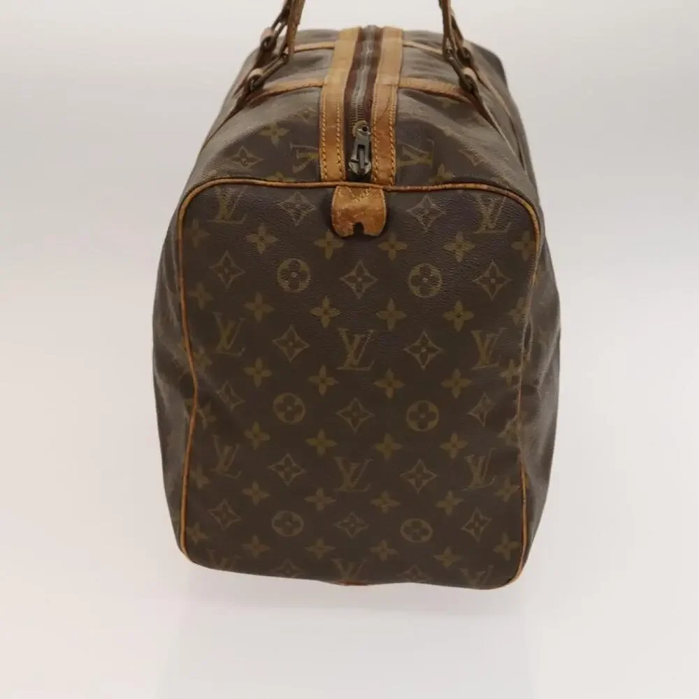 LOUIS VUITTON Monogram Sac Spool 45 Boston Bag M41624